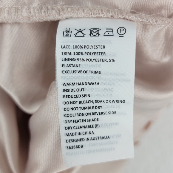 Bardot Gemma Dress Light Pink 10/ Large - Picture 9 of 12